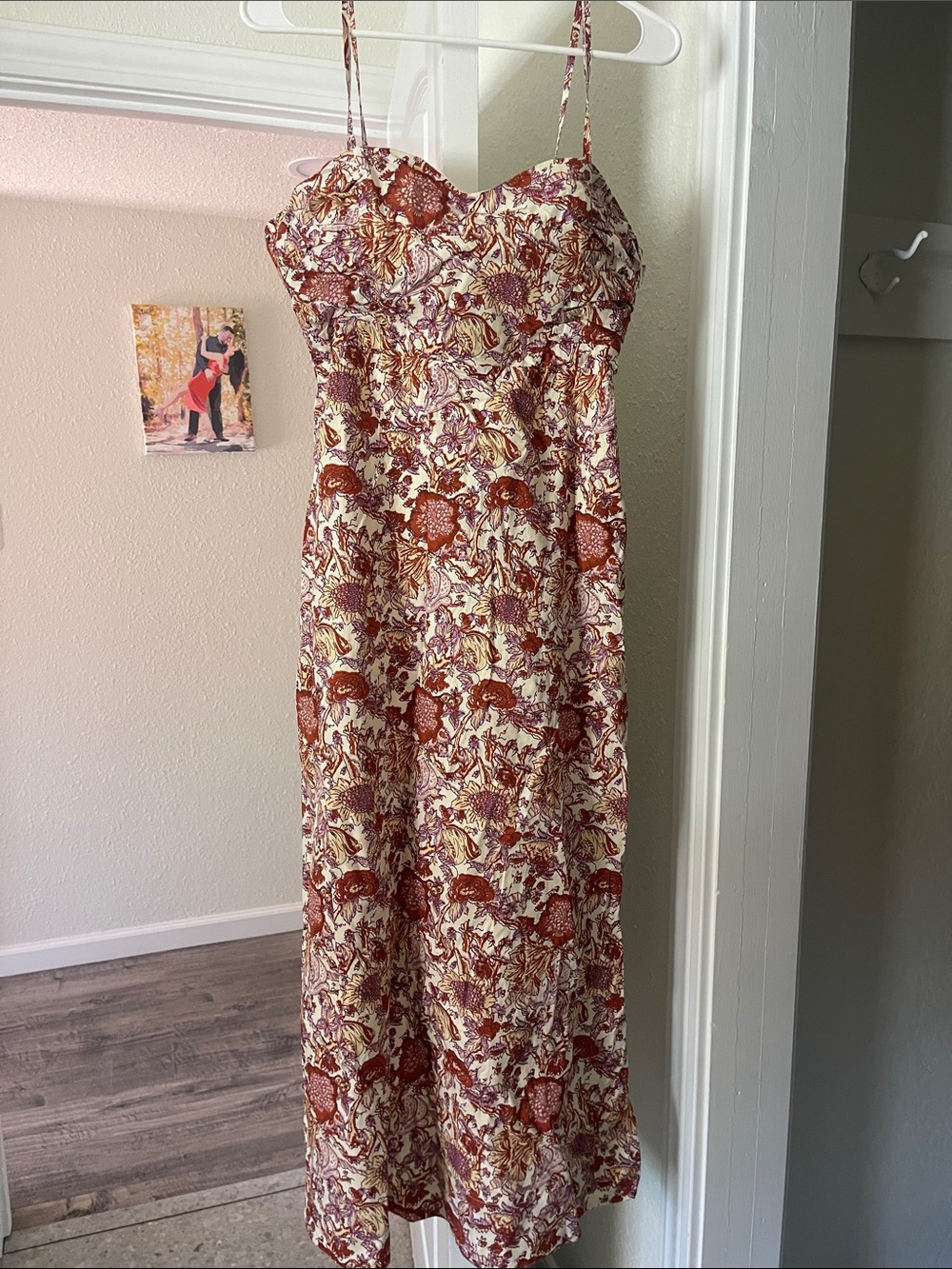 Floral Print Maxi Dress
